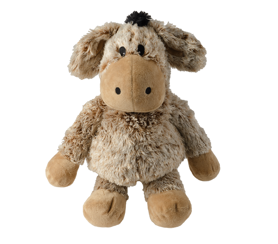 Warmies magnetronknuffel Ezel mini