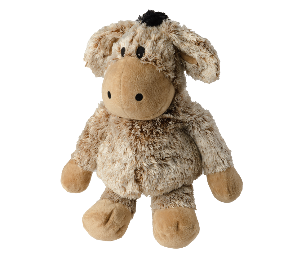 Warmies magnetronknuffel Ezel mini