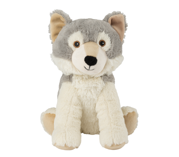 Warmies magnetronknuffel Wolf mini