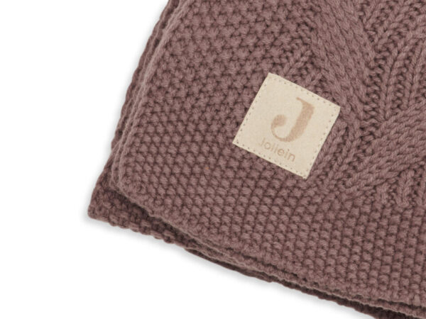 Ledikantdeken Spring Knit Chestnut