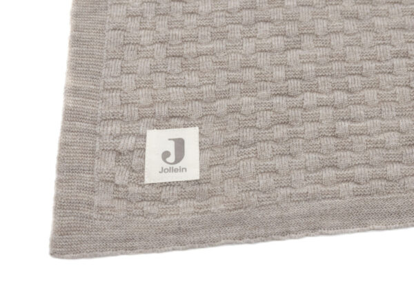 Ledikantdeken Weave Knit Merino wool Funghi - Afbeelding 7