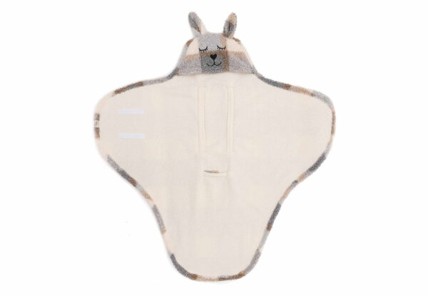 Wikkeldeken Bunny Check Boucle - Afbeelding 7