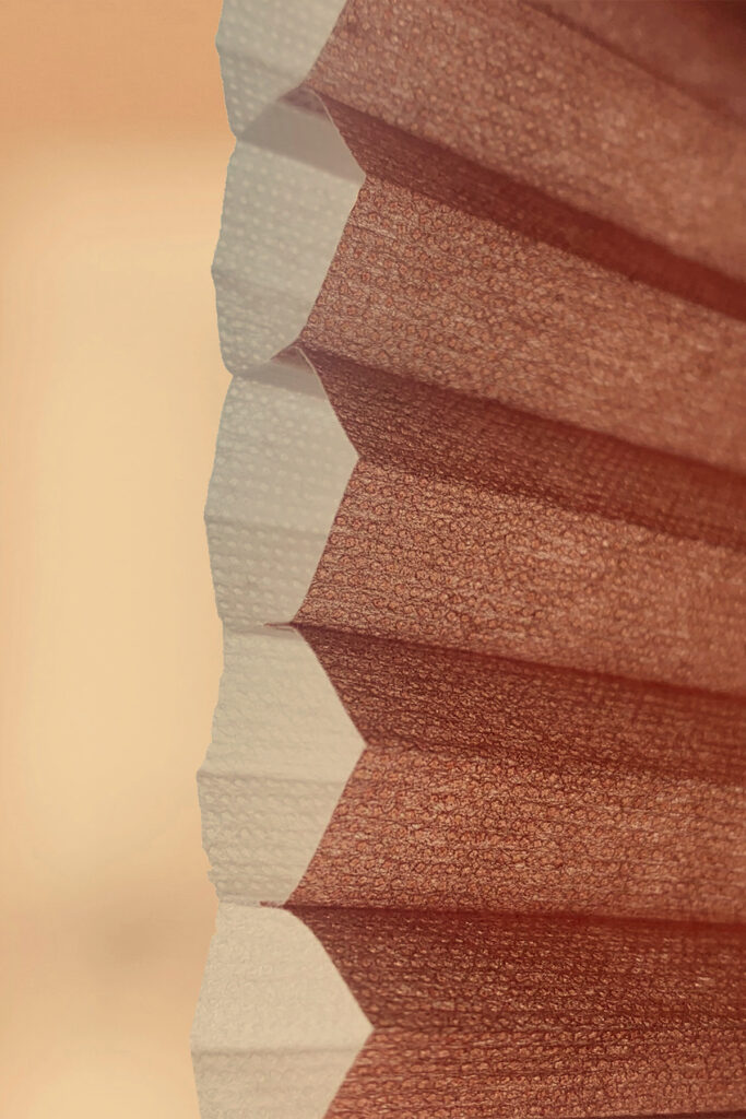 Energie besparen met honingraat plissé