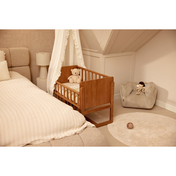 Kinder fauteuiltje corduroy Olive Green - Afbeelding 4
