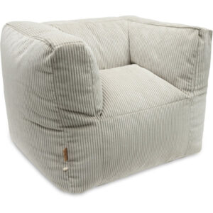 Kinder fauteuiltje corduroy Olive Green