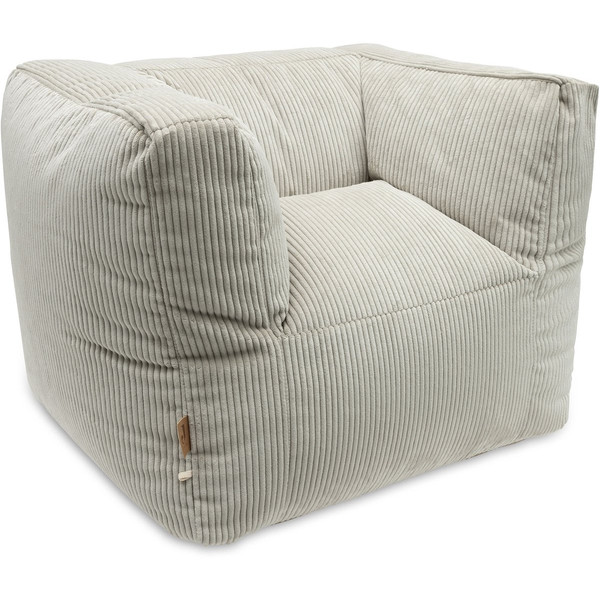 Kinder fauteuiltje corduroy Olive Green