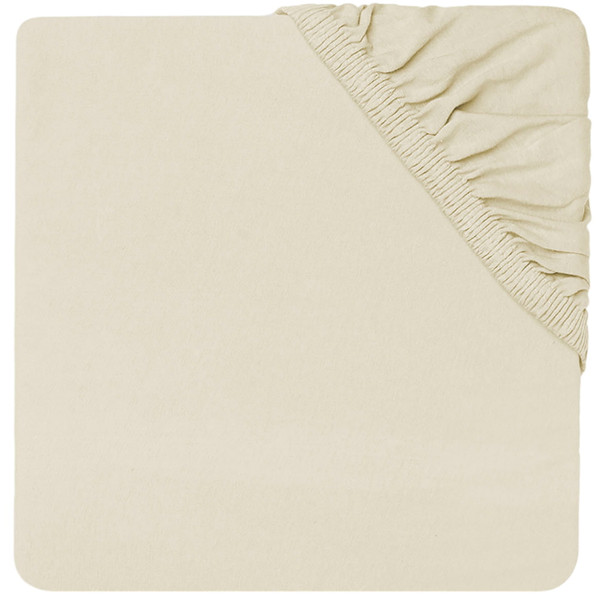 Hoeslaken ledikant Ivory