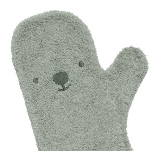 Babyshowerglove douchewashand Olive